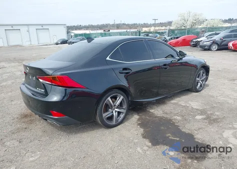 2018 Lexus Is 300 from USA, damaged, VIN JTHC81D24J5032802